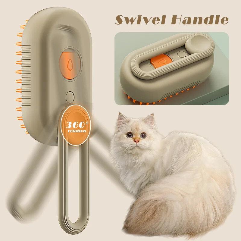 3-in-1 Steamy Pet Brush