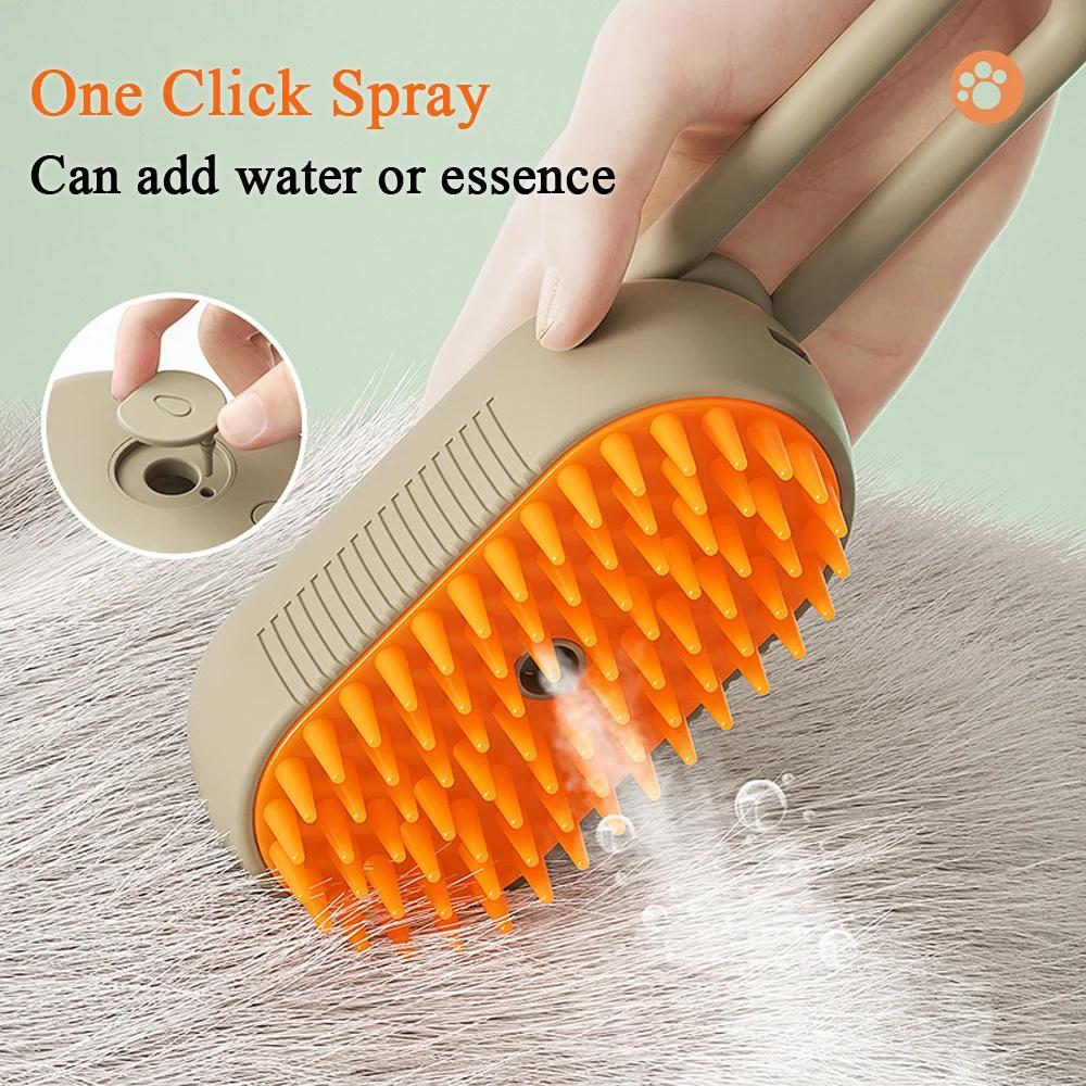 3-in-1 Steamy Pet Brush