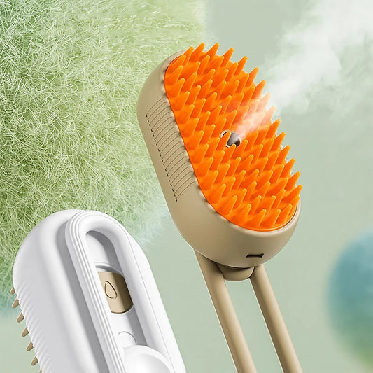 3-in-1 Steamy Pet Brush